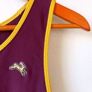 Tracksmith Van Cortlandt Running Tank Top Unisex Men's Medium Burgundy